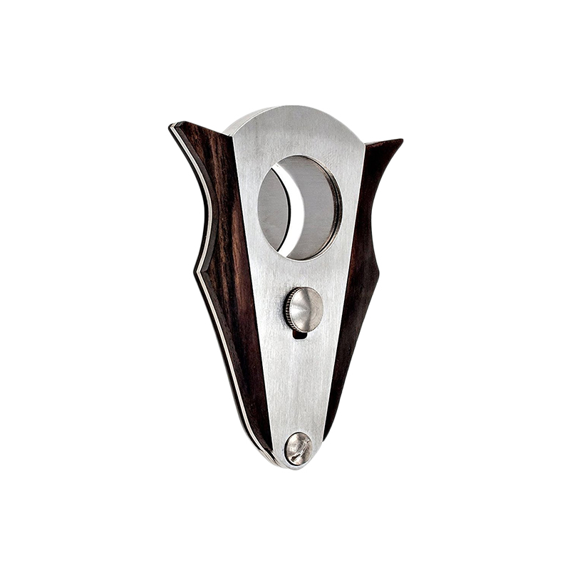 Wood Wings Cigar Cutter with Lock